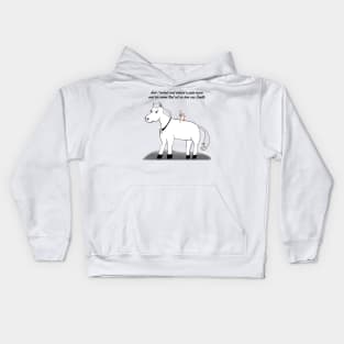 A pale horse, the rider, death! Kids Hoodie